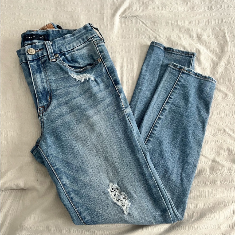 Aeropostale high rise curvy jeans